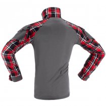 Invader Gear Flannel Combat Shirt - Red - M