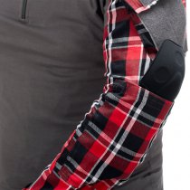 Invader Gear Flannel Combat Shirt - Red - L