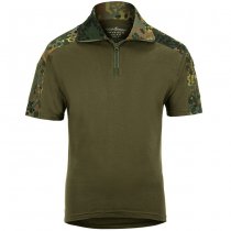 Invader Gear Combat Shirt Short Sleeve - Flecktarn - XL