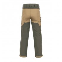 Helikon Hybrid Outback Pants Duracanvas - Taiga Green / Black - L - Regular