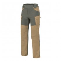 Helikon Hybrid Outback Pants Duracanvas - Coyote / Taiga Green - L - Regular