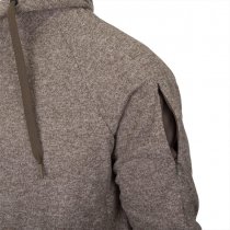 Helikon Covert Tactical Hoodie FullZip - Melange Light Tan - XS