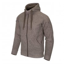 Helikon Covert Tactical Hoodie FullZip - Melange Light Tan