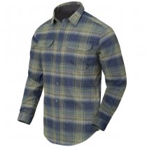 Helikon GreyMan Shirt - Blast Blue Plaid - 2XL