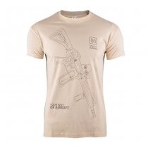 Specna Arms Shirt - Your Way of Airsoft 01 - Tan - XL
