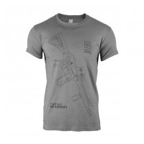 Specna Arms Shirt - Your Way of Airsoft 01 - Grey/Black - 2XL