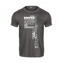 Specna Arms Shirt - Your Way of Airsoft 03 - Grey / White - M