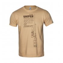 Specna Arms Shirt - Your Way of Airsoft 03 - Tan - L