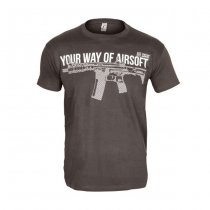 Specna Arms Shirt - Your Way of Airsoft 04 - Grey/White - XL