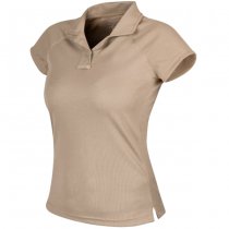 Helikon Women's UTL Polo Shirt TopCool Lite - Khaki