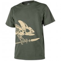 Helikon T-Shirt Full Body Skeleton - Olive Green - 3XL