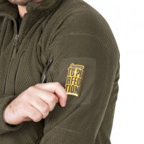 Helikon Alpha Tactical Grid Fleece Jacket - Navy Blue - S