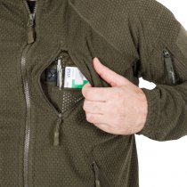 Helikon-Tex Alpha Tactical Grid Fleece Jacket - Navy Blue - M