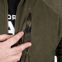Helikon-Tex Alpha Tactical Grid Fleece Jacket - Navy Blue - M