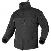 Helikon Classic Army Fleece Windblocker Jacket - Black - S