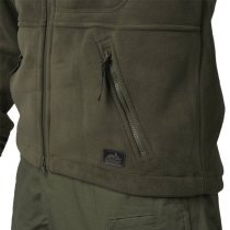 Helikon Polish Infantry Fleece Jacket - Black / PL Woodland - XL