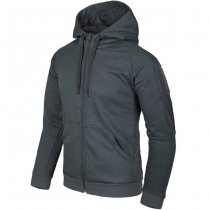 Helikon Urban Tactical Hoodie FullZip - Melange Black-Grey - XS