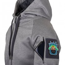 Helikon Urban Tactical Hoodie FullZip - Melange Black-Grey - M