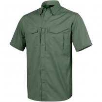 Helikon Defender Mk2 Short Sleeve Shirt - Olive Green - XS