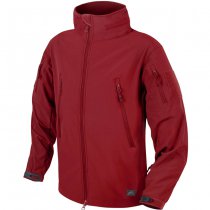 Helikon Gunfighter Shark Skin Jacket - Crimson Red