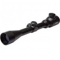 ASG 3-9x40E Illuminated Reticle Scope - Black