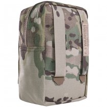 Warrior Laser Cut Small Vertical Utility Pouch - Multicam