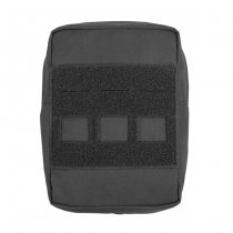 Warrior Laser Cut Small Vertical Utility Pouch - Black