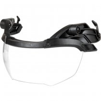 FMA Helmet Visor Clear Lens - Black