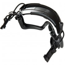 FMA Tactical Helmet Goggles Clear Lens - Black