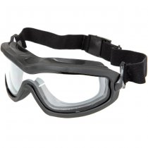 FMA Spectra Goggles Double Layer Clear Lens - Black