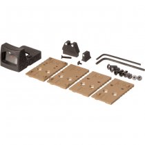 WE G17 MOS Gas Blow Back Pistol - Tan