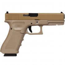 WE G17 MOS Gen.4 Gas Blow Back Pistol - Tan