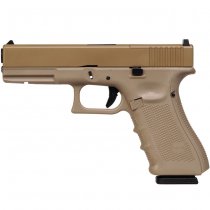 WE G17 MOS Gen.4 Gas Blow Back Pistol - Tan
