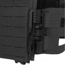 Warrior Laser Cut LPC Low Profile Carrier Ladder Sides V2 - Black L