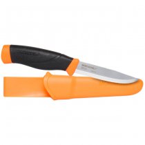 Morakniv Companion HeavyDuty F (C) - Carbon Steel - Orange