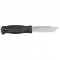 Morakniv Garberg & Leather Sheath - Stainless Steel - Black