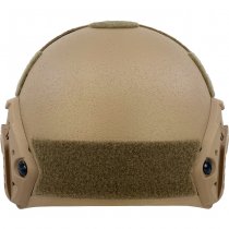 Pitchfork FAST Ballistic Combat Helmet High Cut - Coyote - Deluxe - XL/XXL