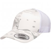 Flexfit Multicam Retro Trucker Snapback Cap - Multicam Alpine