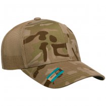 Flexfit Multicam Retro Trucker Snapback Cap - Multicam Arid / Tan