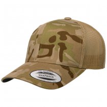 Flexfit Multicam Retro Trucker Snapback Cap - Multicam Arid