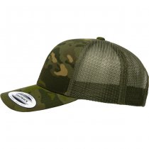 Flexfit Multicam Retro Trucker Snapback Cap - Multicam Tropic