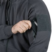 Helikon Urban Tactical Hoodie Lite FullZip - Black - 3XL