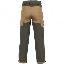 Helikon Hybrid Outback Pants Duracanvas - Coyote / Taiga Green - S - Long