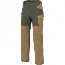 Helikon Hybrid Outback Pants Duracanvas - Coyote / Taiga Green - L - Long