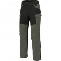 Helikon Hybrid Outback Pants Duracanvas - Taiga Green / Black - S - Short