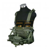 PANTAC Tomcat Chest Harness - Olive 6