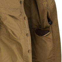 Helikon Woodsman Shirt - Taiga Green / Black A - M