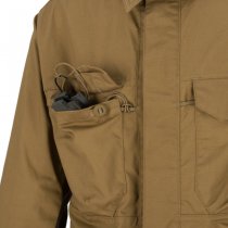 Helikon Woodsman Shirt - Coyote / Taiga Green A - XS