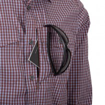 Helikon Covert Concealed Carry Shirt - Foggy Grey Plaid - XS