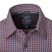 Helikon Covert Concealed Carry Shirt - Foggy Grey Plaid - XS